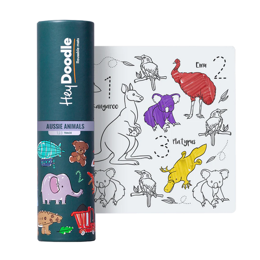 Reusable Mini Mat - Aussie Animals