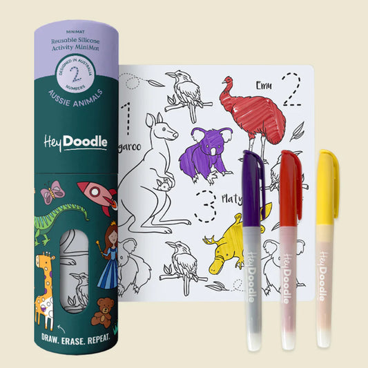Reusable Mini Mat - Aussie Animals