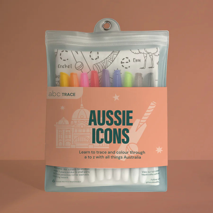 Reusable Silicone Mat - Aussie Icons