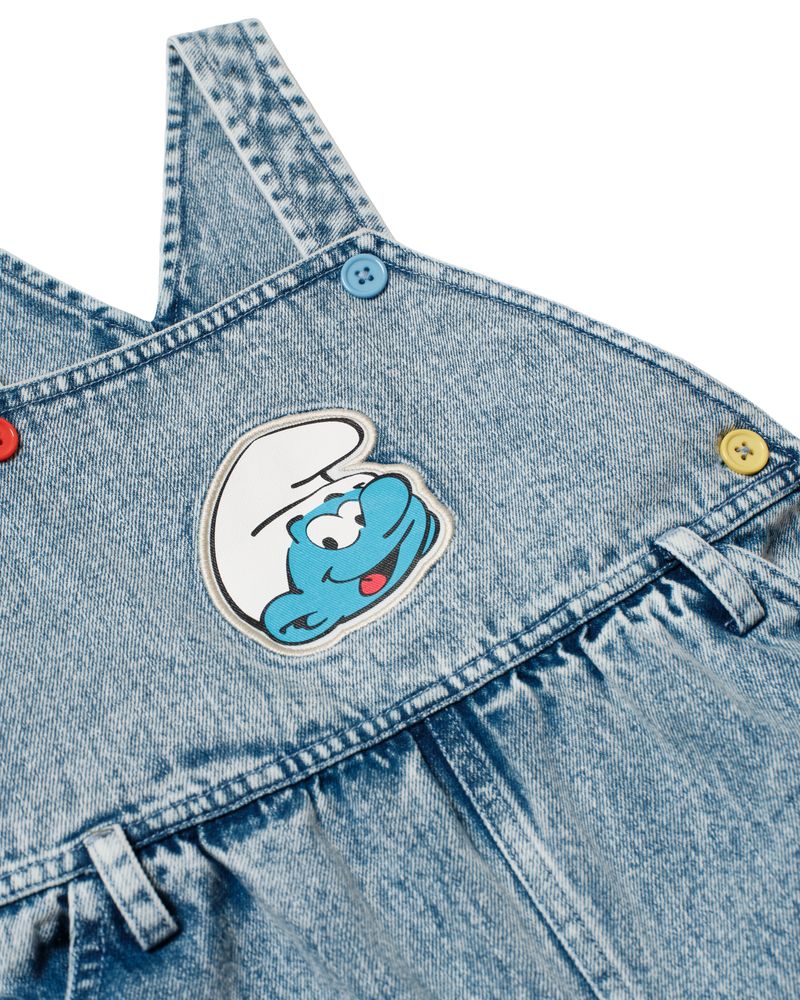 The Smurfs Patch Austin Overalls