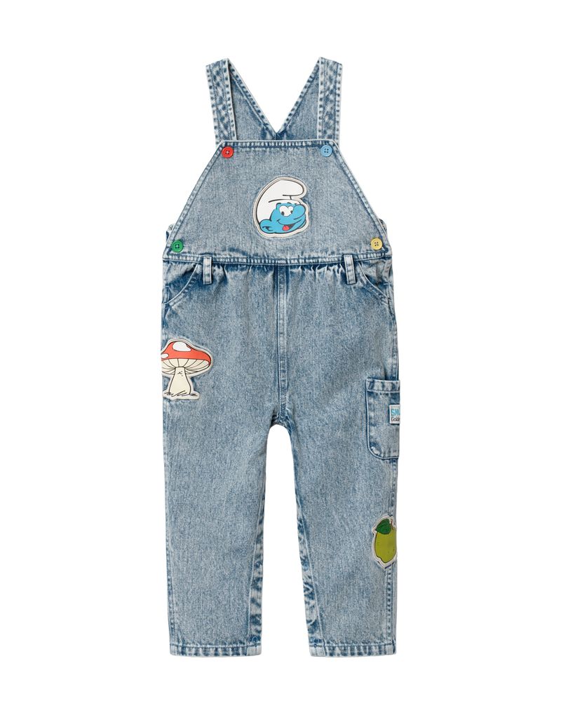 The Smurfs Patch Austin Overalls