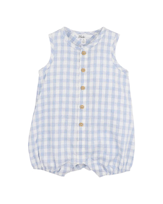 Axel Check Romper