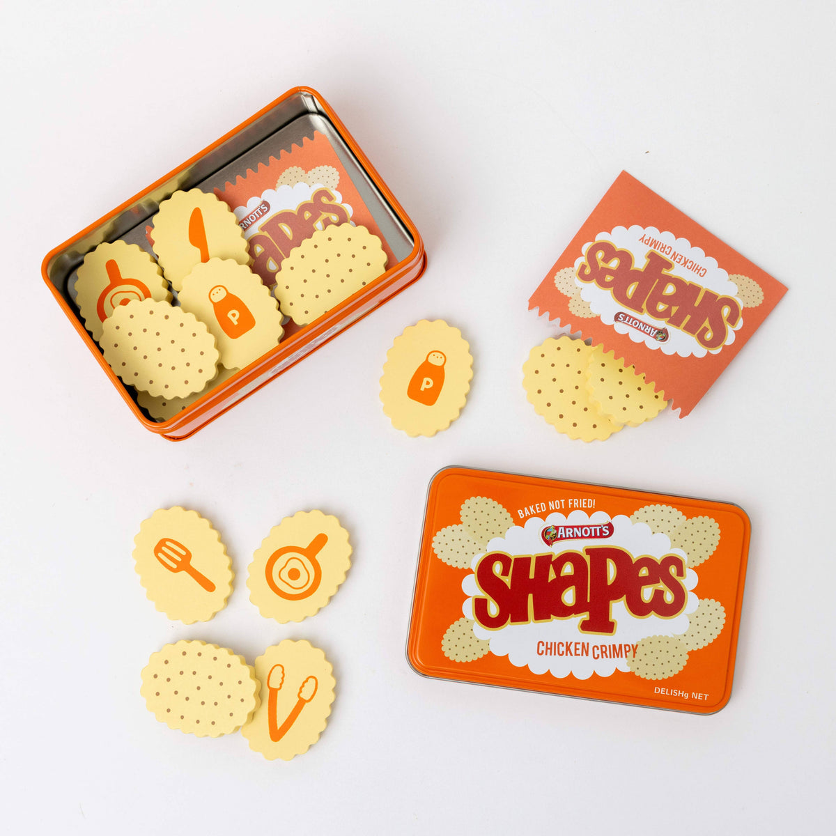 Wooden Aussie Arnotts Shapes Biscuit Set