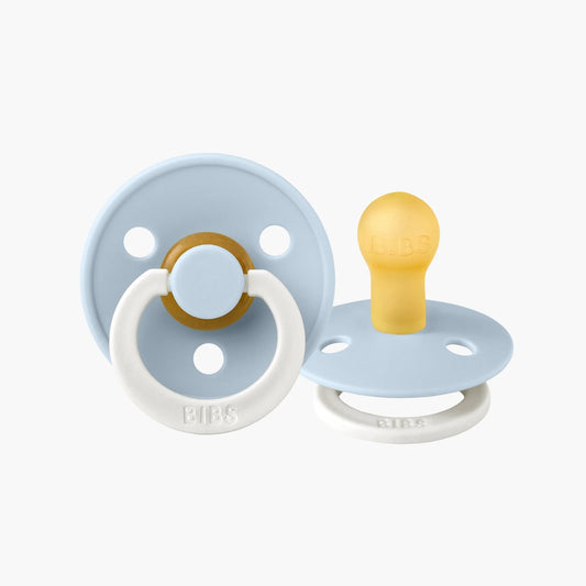 BIBS Dummies - Glow Baby Blue (Set of 2)