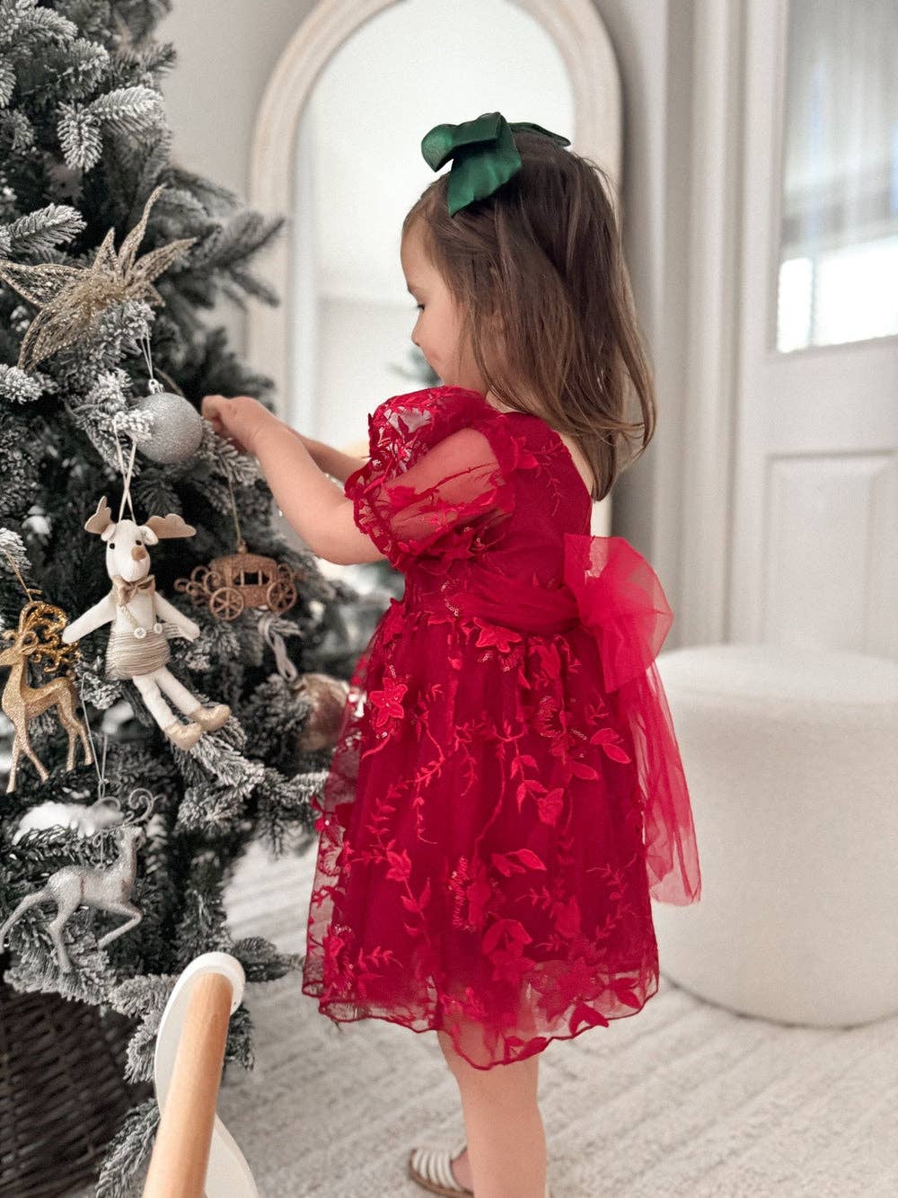 Vienna Girls Christmas Embroidery Dress