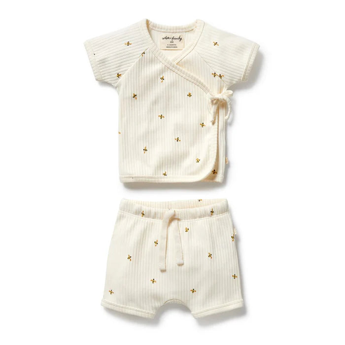 Bee Mine Organic Kimono Set