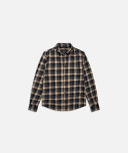 Load image into Gallery viewer, The Birch LS Shirt - Camel/Charcoal

