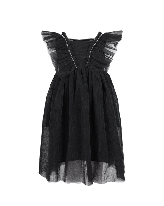 Black Tulle Butterfly Dress