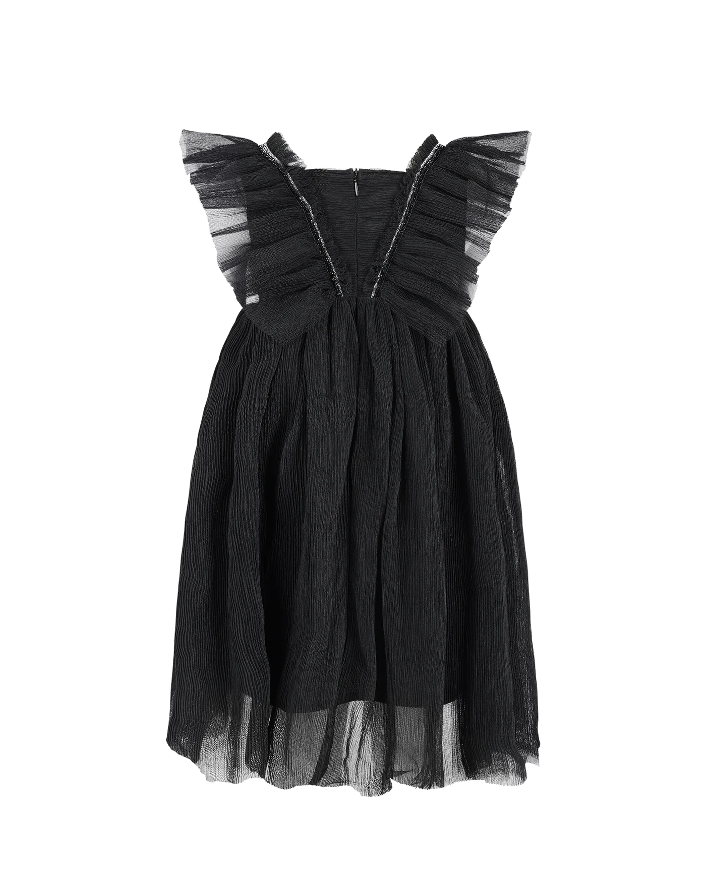 Black Tulle Butterfly Dress