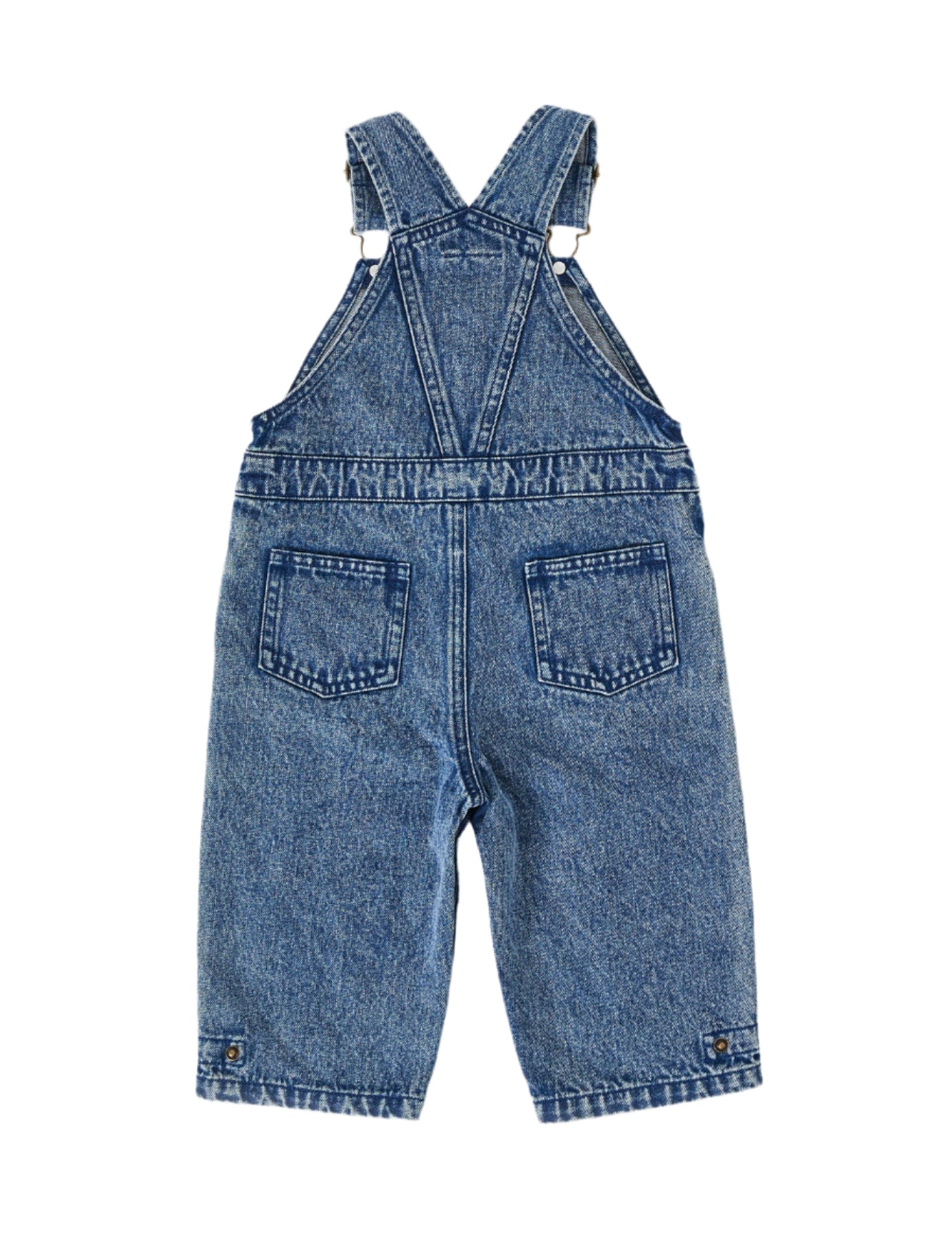 Blake Vintage Washed Denim Overalls