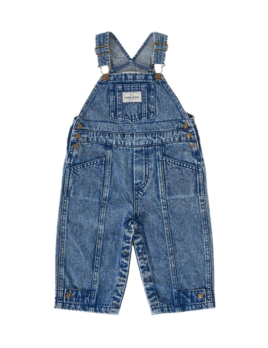 Blake Vintage Washed Denim Overalls