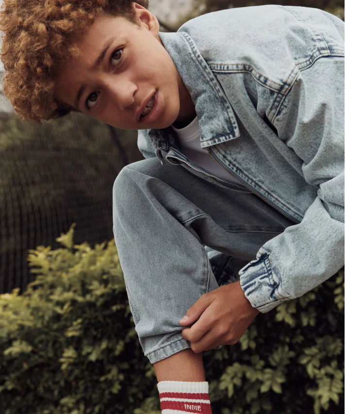 The Blaze Zip-Thru Denim Jacket