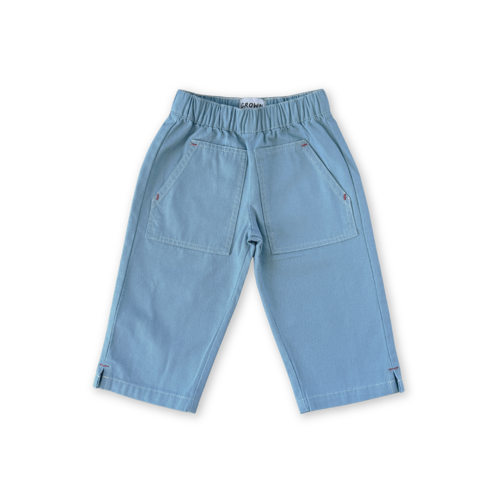 Organic Canvas Utility Pocket Pant - Duck