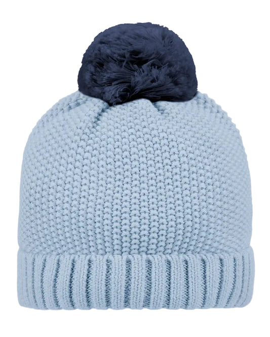 Organic Beanie Bobby - Bluebell