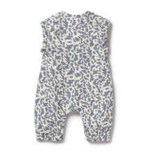 Load image into Gallery viewer, Blue Coral Organic Crinkle Growsuit
