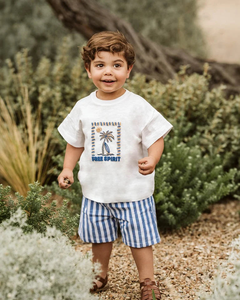 Havana Stripe Shorts