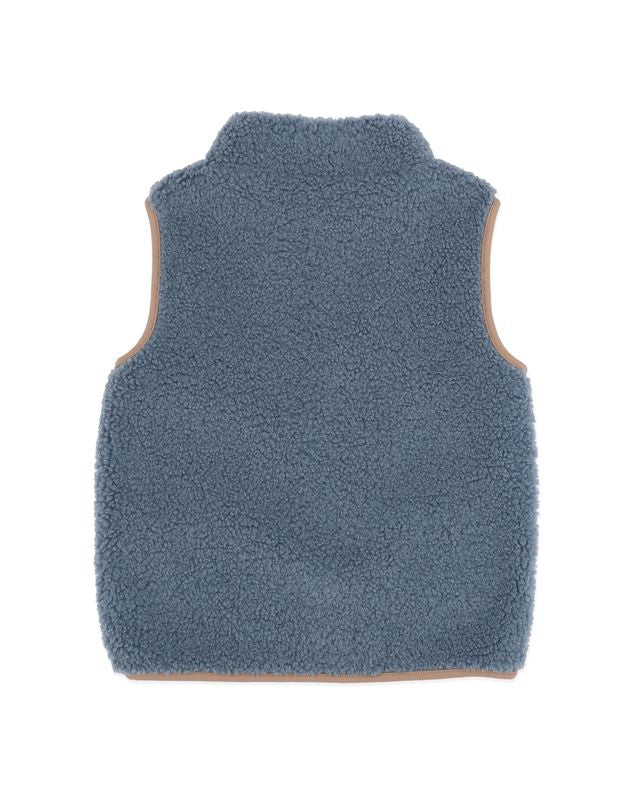 Blue Sherpa Vest