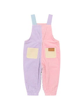 Blush Colour Block Overall
