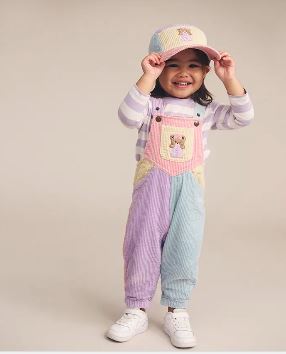 Blush Colour Block Overall