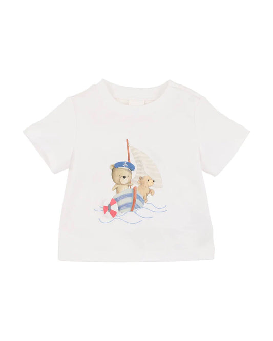Axel Friends In Boat Organic Tee