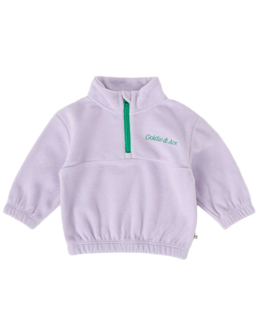 Bobbi Polar Fleece Sweater Lilac