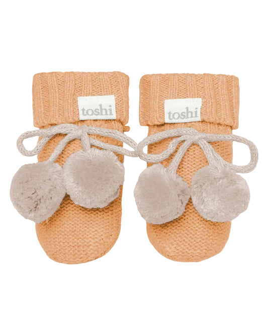 Organic Booties Bobby - Oak