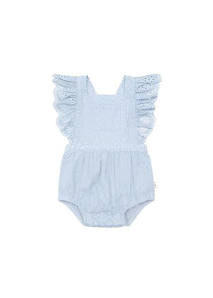Broderie Frill Playsuit