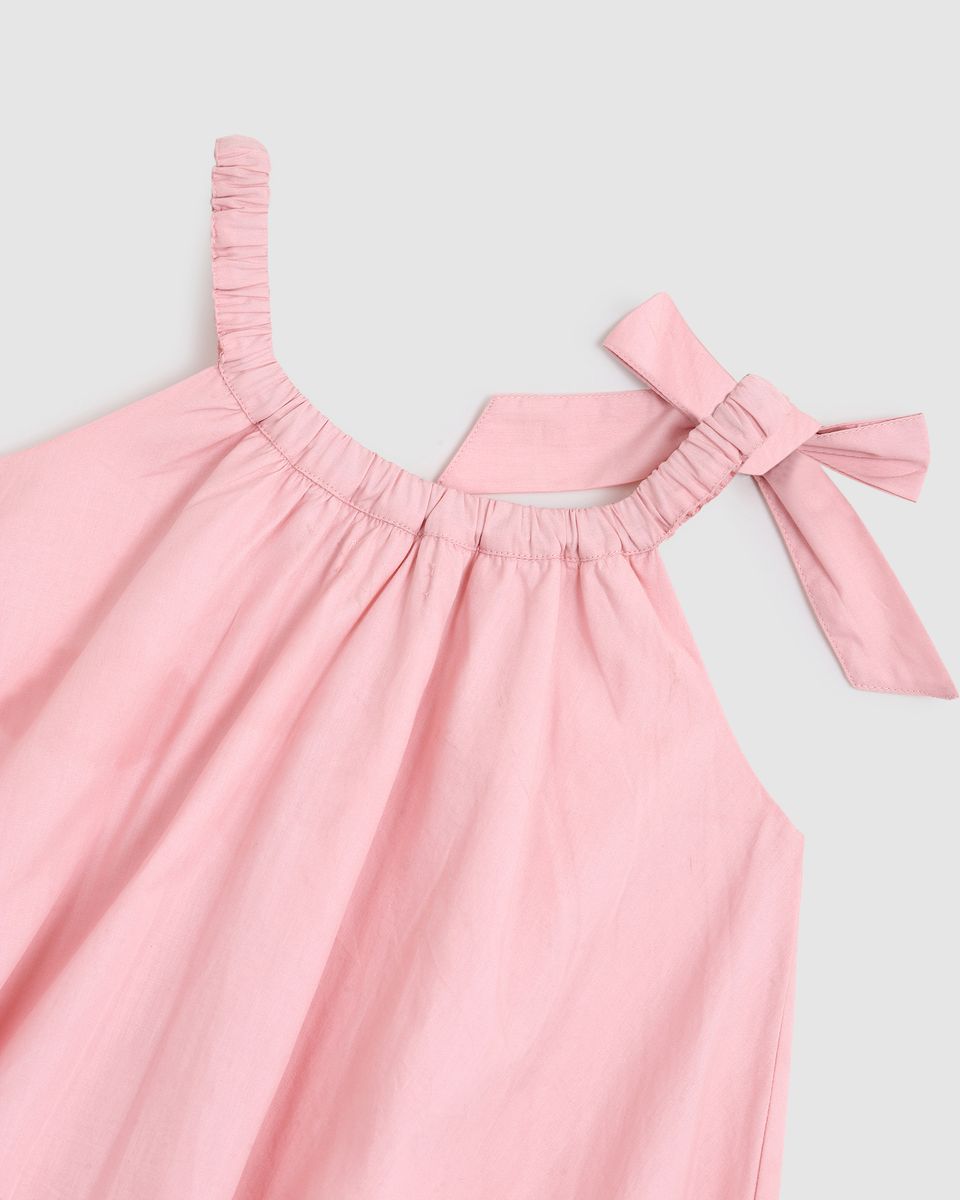 Bubble Dress - Pink Sunset