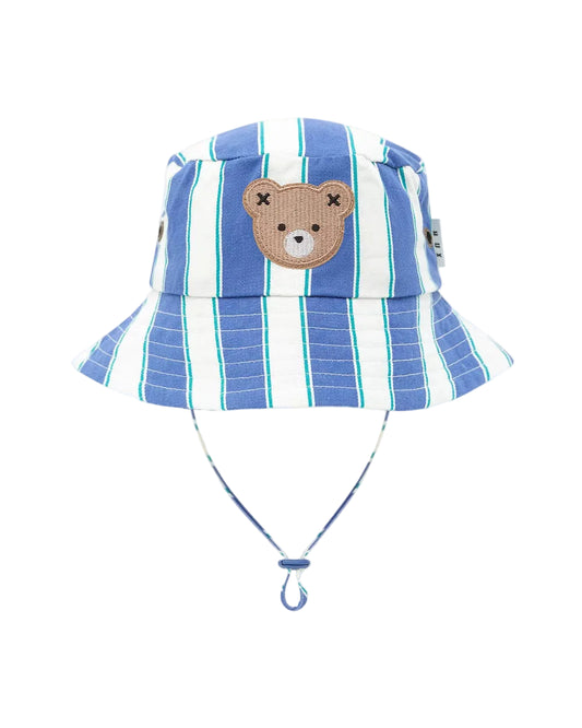Tropical Stripe Bucket Hat