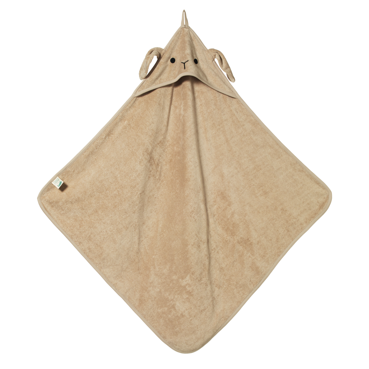 Bunny Hooded Towel - Nougat