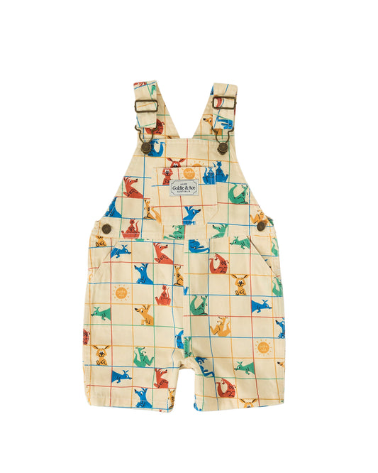 Hopscotch Burton Denim Overalls