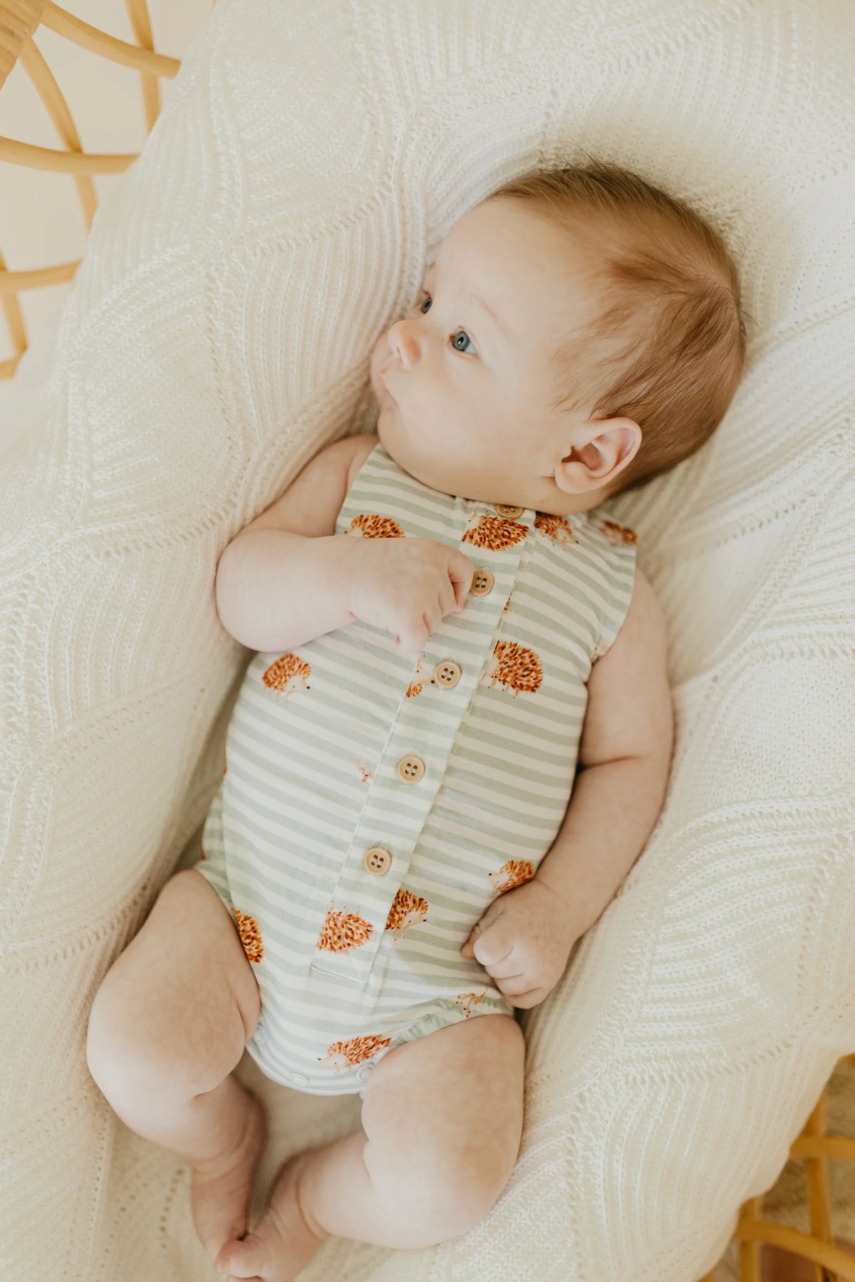 Button-up Romper - Forest Friends