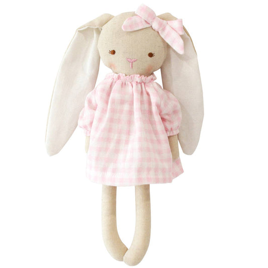 Pixie Bunny - Pink Gingham (29cm)