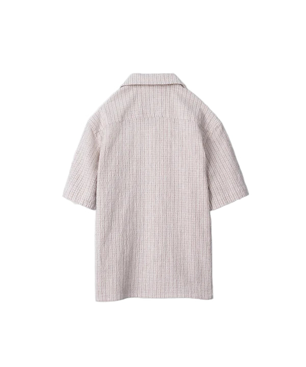 The Caleta S/S Shirt - Buckwheat/Cream