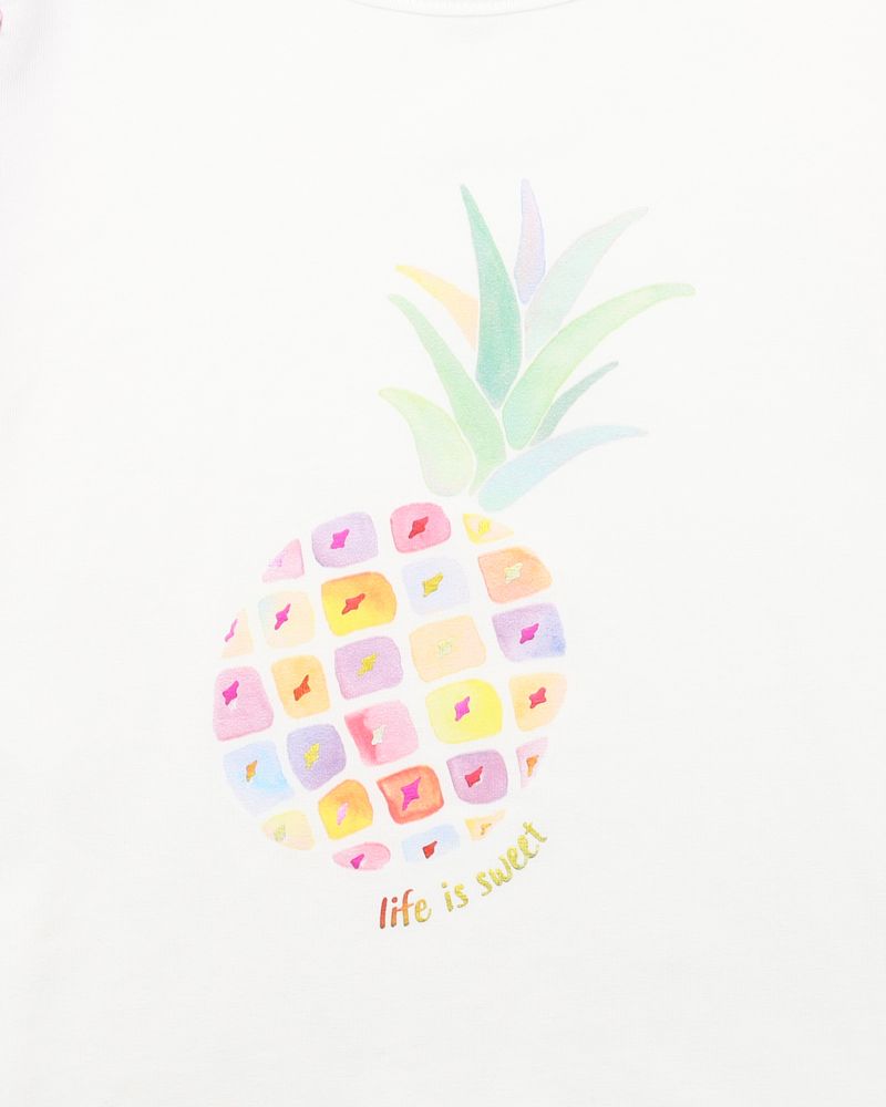 Candy Blossom Pineapple Tee