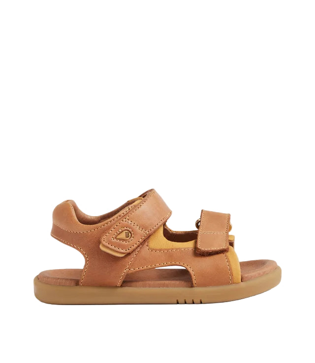 Strand Leather Sandal - Caramel