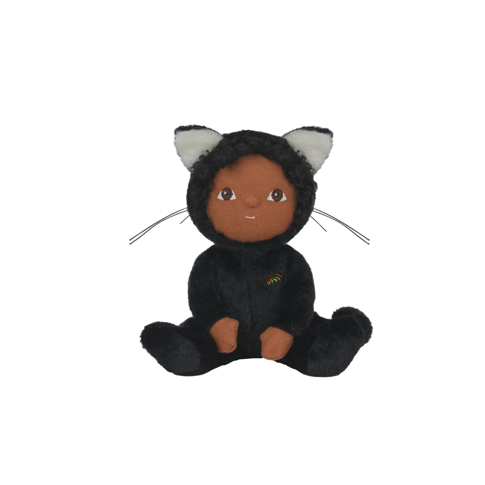 Dinky Dinkum Doll Carson Cat - Black