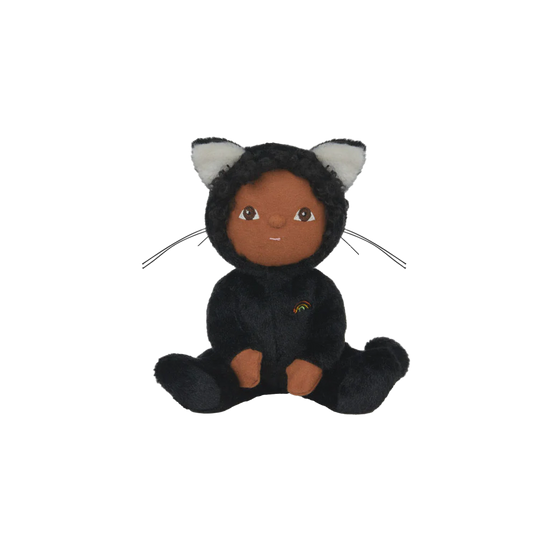 Dinky Dinkum Doll Carson Cat - Black