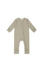 Load image into Gallery viewer, Cotton Modal Gracelyn Onepiece - Cashew/Cloud Stripe
