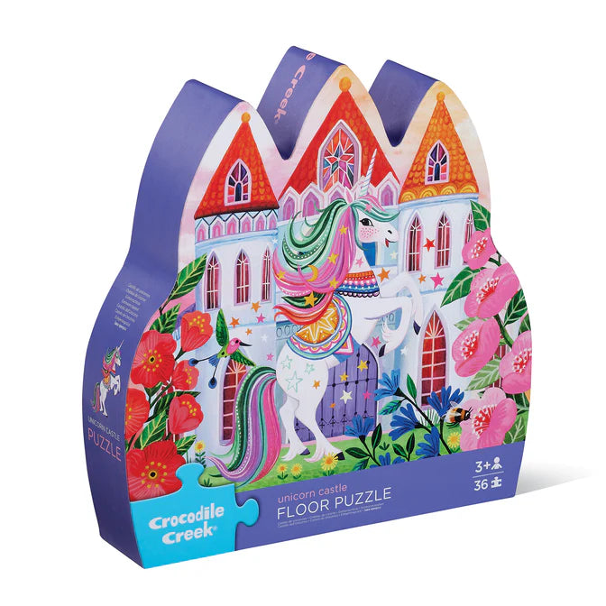Classic Floor Puzzle - Unicorn Castle (36pc)