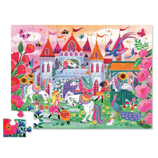 Classic Floor Puzzle - Unicorn Castle (36pc)