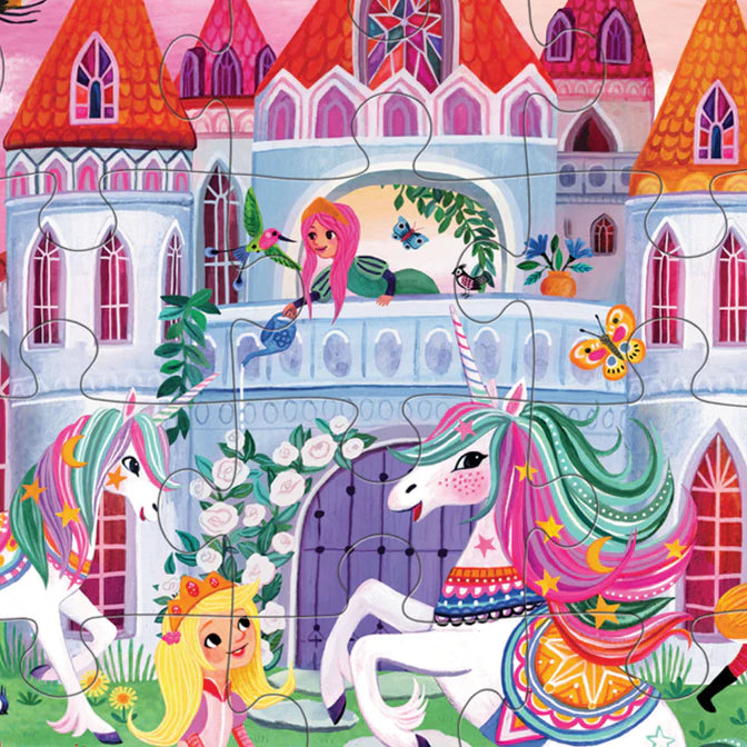 Classic Floor Puzzle - Unicorn Castle (36pc)