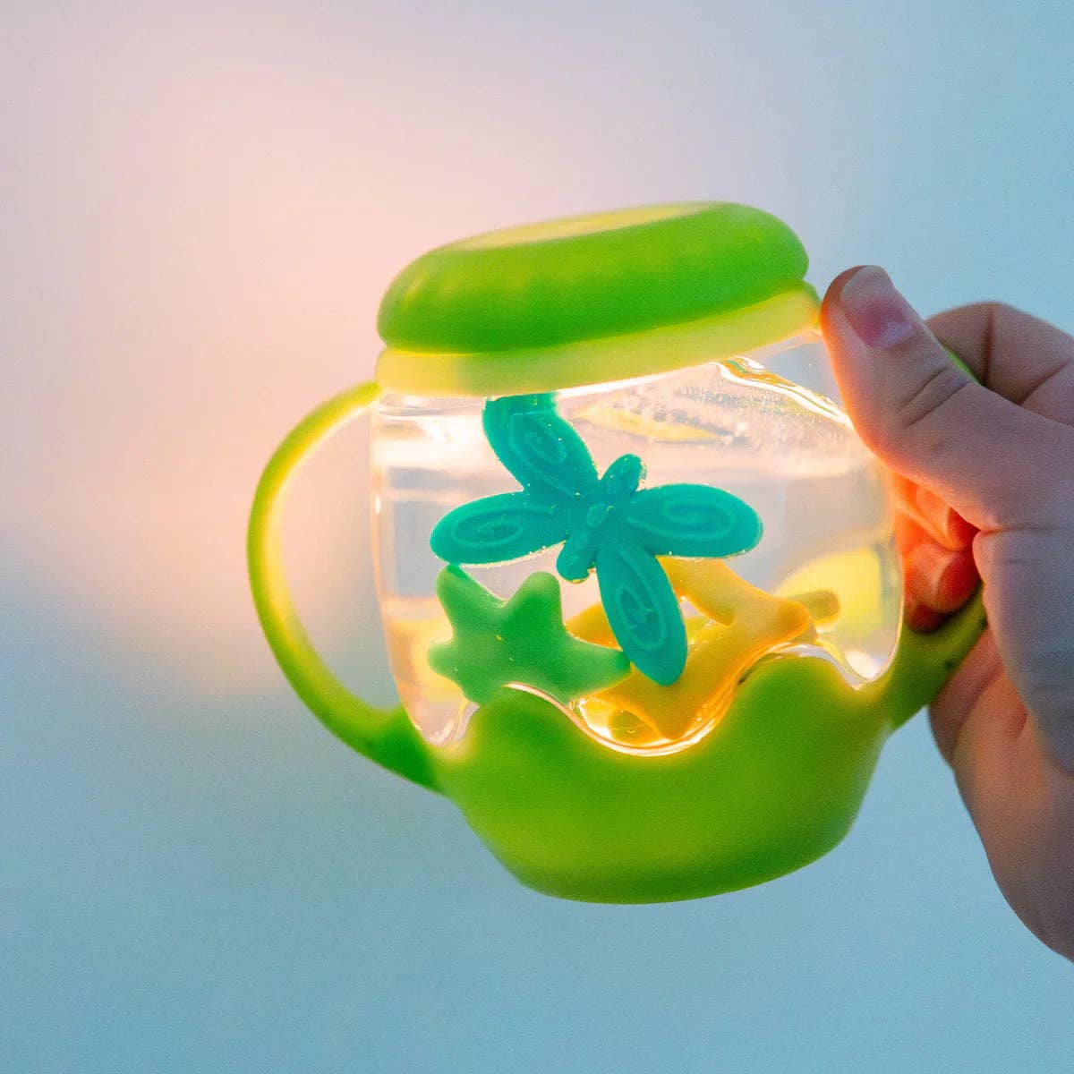 Mini Sensory Play Jar® Gift Set - Green Firefly