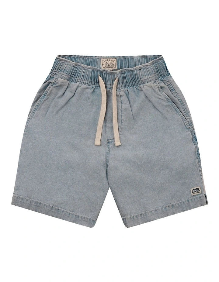 The Marley Comfort Short - Chambray