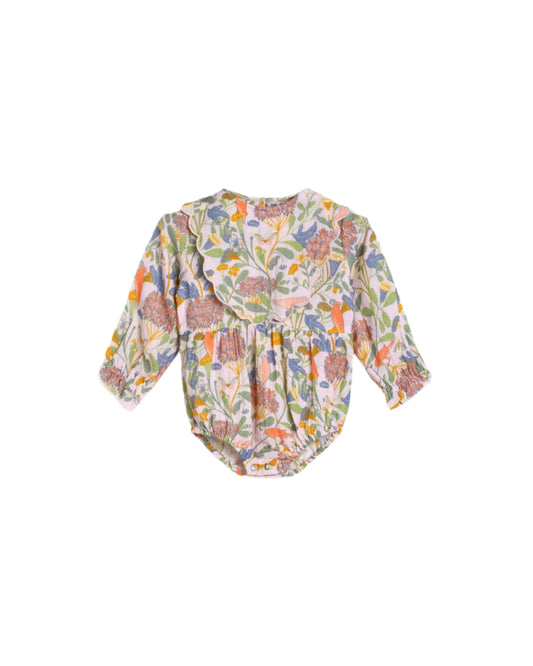Charlotte Playsuit - Bird Pink