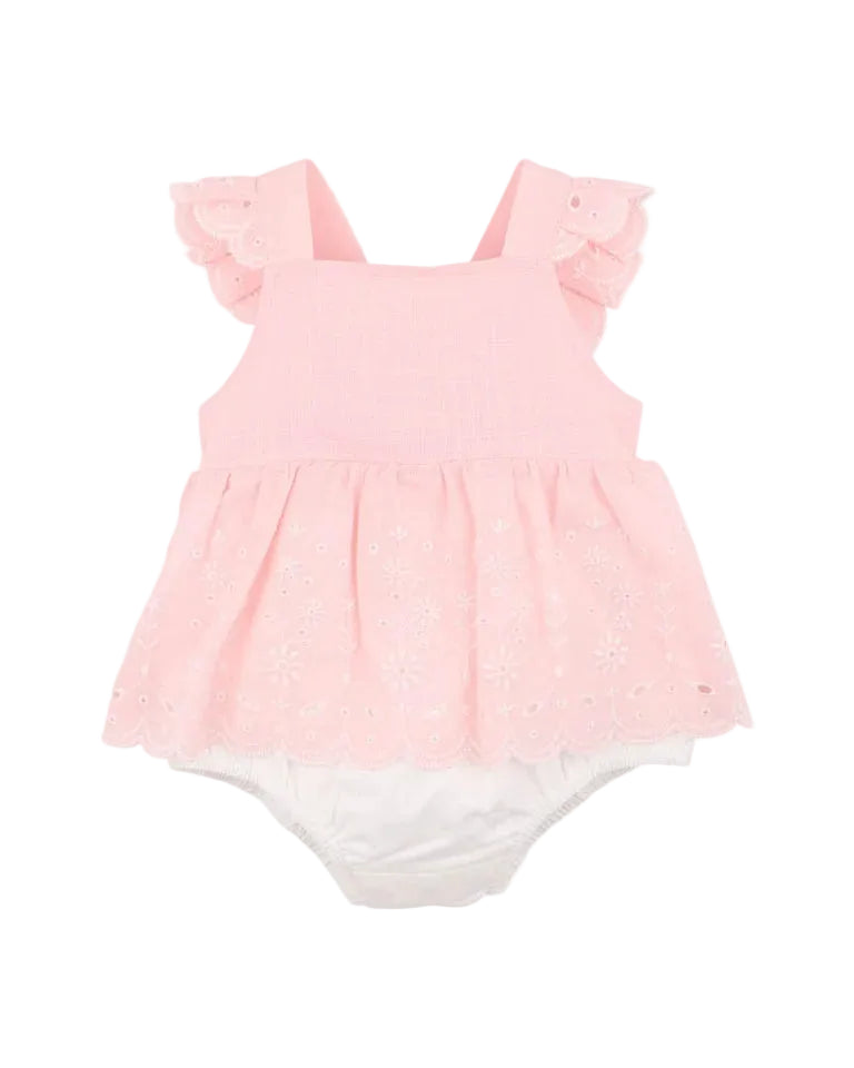 Chelsea Broderie Overlay Bodysuit