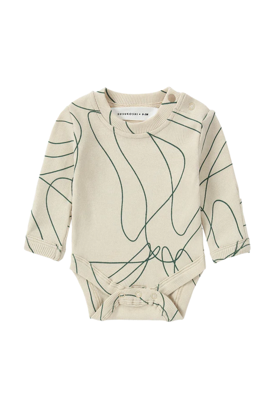 Classic Suit L/S - Ripple/Pine