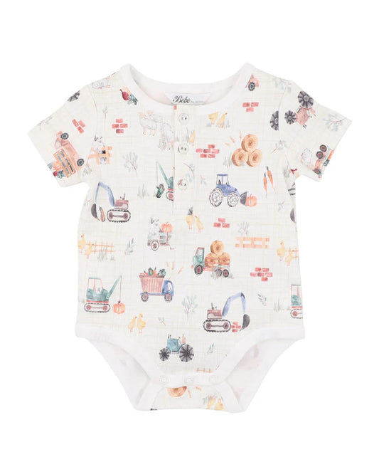 Clayton Print Bodysuit