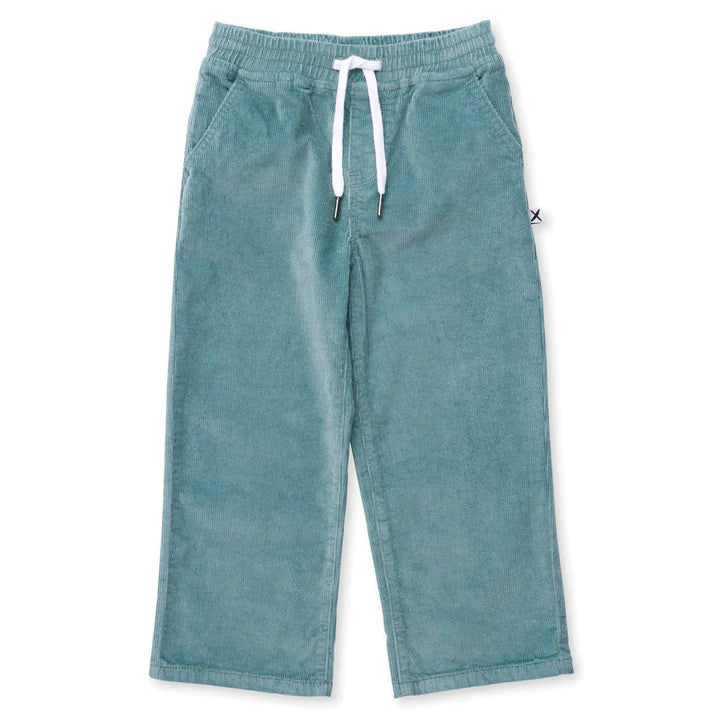 Cosy Cord Pants - Muted Green