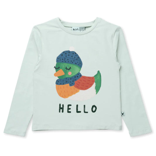 Cosy Duck Tee - Light Green